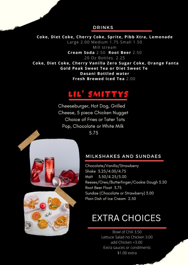 Smitty's Full Menu - Page 2